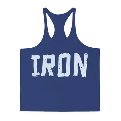 Men's Cotton Workout Tank Top for Bodybuilding