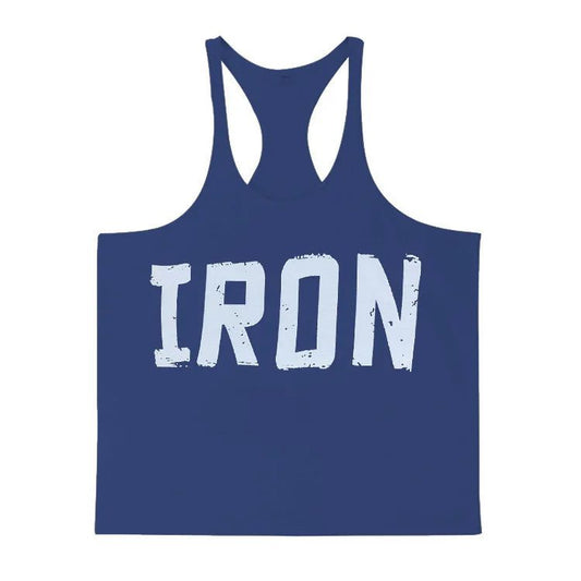 Men's Cotton Workout Tank Top for Bodybuilding