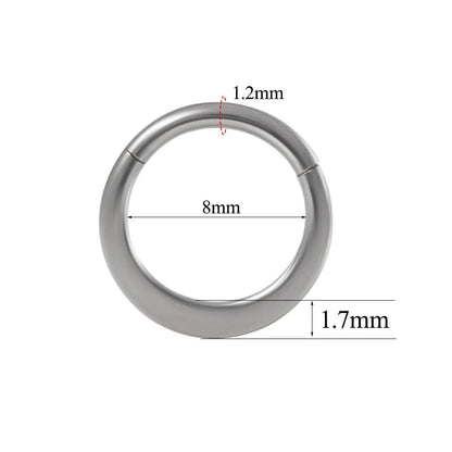 Unique Surgical Steel Septum Clicker Jewelry