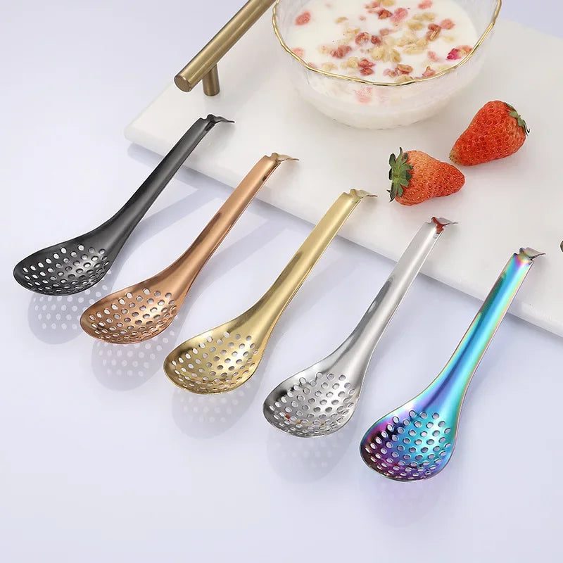Creative Slotted Spoon for Molecular Cuisine