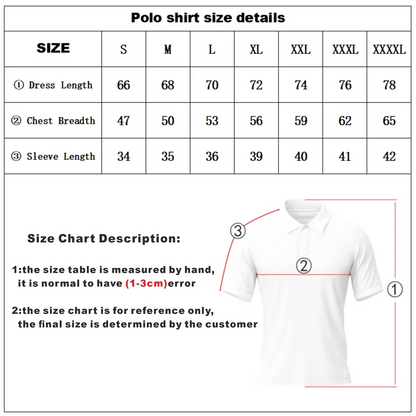 Lightweight Men's Golf Polo Shirts for Beer