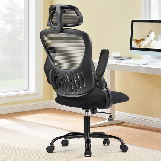Ergonomic Office Chair with Adjustable Headrest