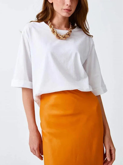 Trendy Oversized Cotton T-Shirts for Women