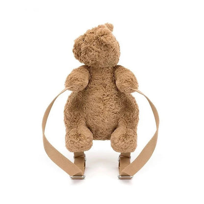 Luxury Plush Bear Crossbody Bag for Women