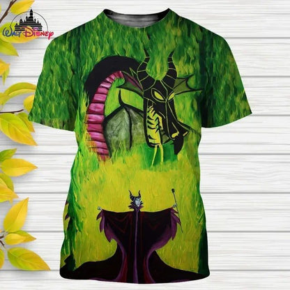 3D Print Maleficent T-Shirt for Men