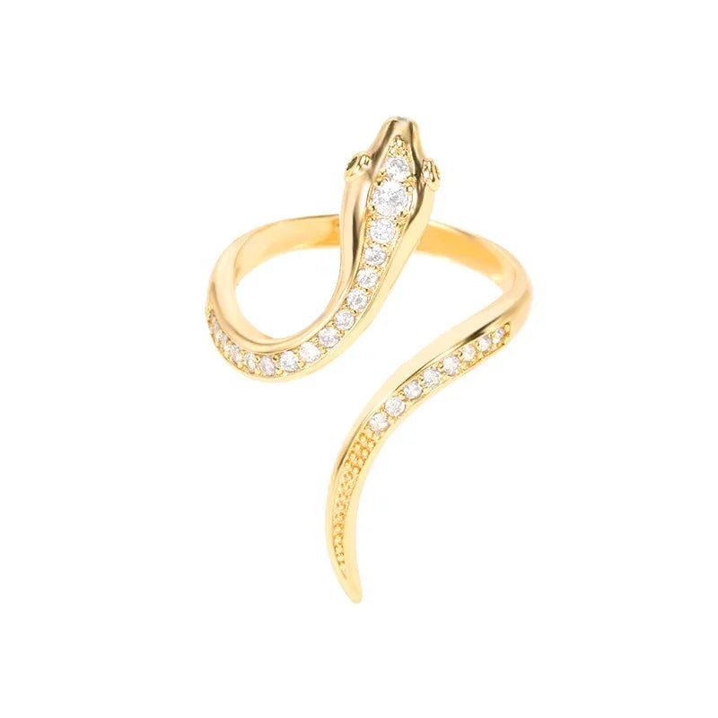 Waterproof Aesthetic Heart Gold Wedding Ring