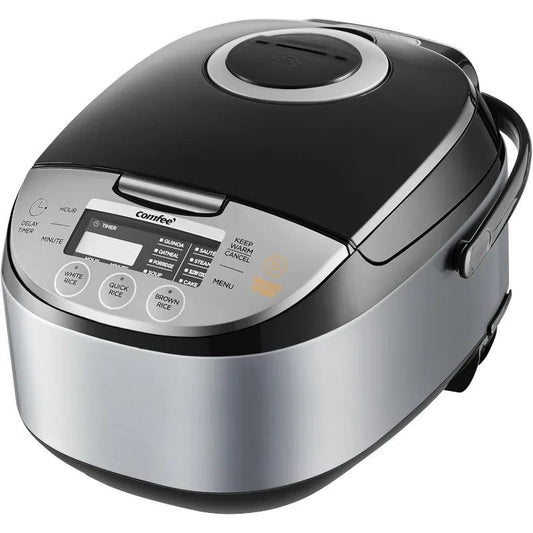 Portable Fuzzy Logic Rice Cooker with 11 Presets