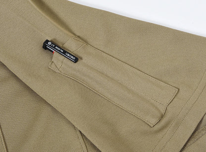 Men's Breathable Summer Polo Shirt with Pocket