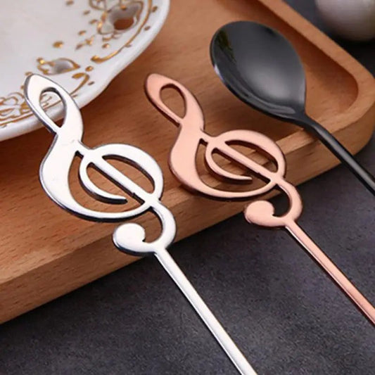 Musical Notes Stainless Steel Tea Spoon