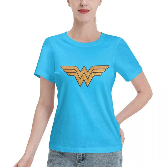 Summer Cotton T-Shirts for Women - Wonder Woman