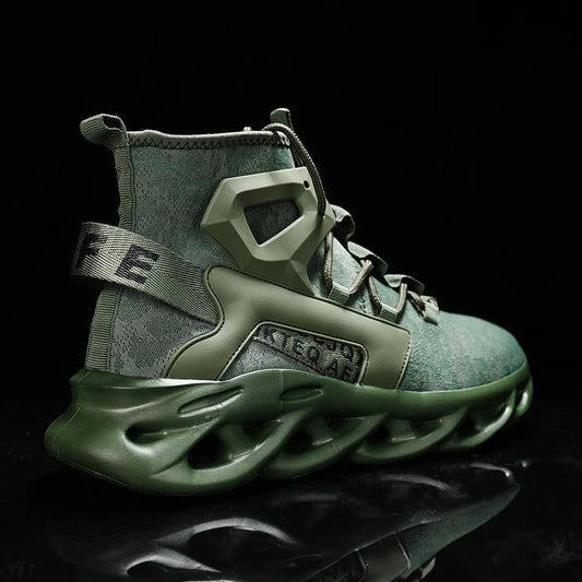 Men's Lightweight Breathable High Top Sports Shoes