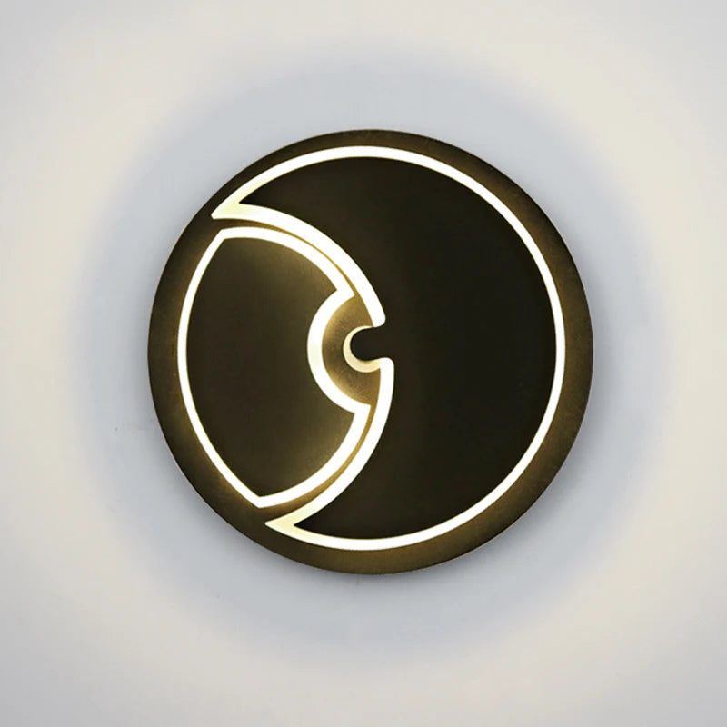 Adjustable 360° Minimalist Wall Lamp for Living Room