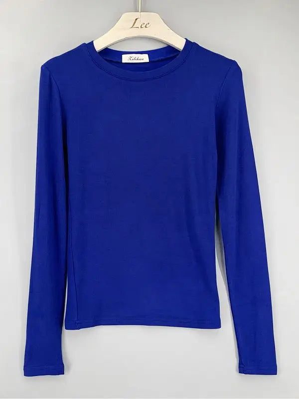 2024 Women's Long Sleeve Cotton T-Shirts