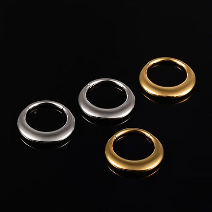 316L Stainless Steel Helix Hoop Earrings