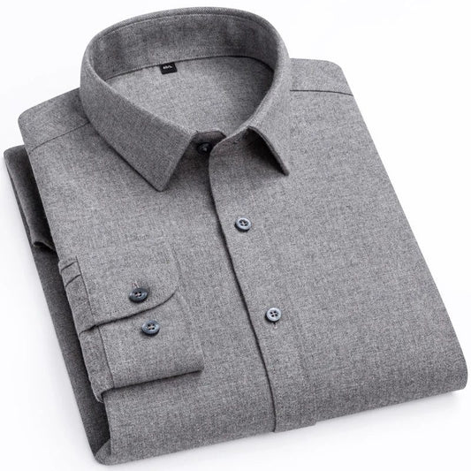 Men's Premium Flannel Long Sleeve Shirt