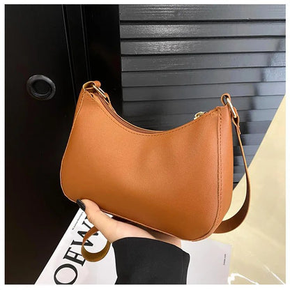 2023 Retro PU Leather Women's Shoulder Bag