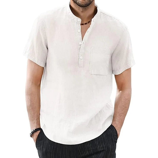 Men's Summer Short Sleeve Pocket T-Shirts