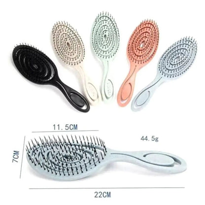 Elastic Wet Dry Massage Comb for Hair
