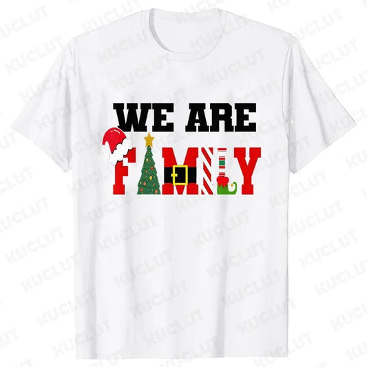 Funny Family Matching Christmas T-Shirt for Everyone