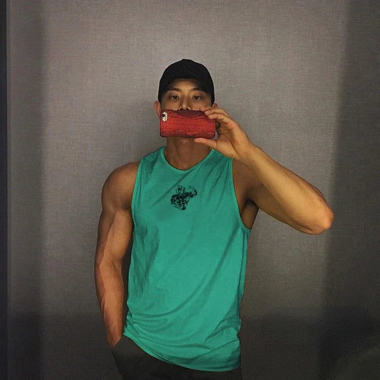 High-Quality Men's Sleeveless Workout Tank Tops