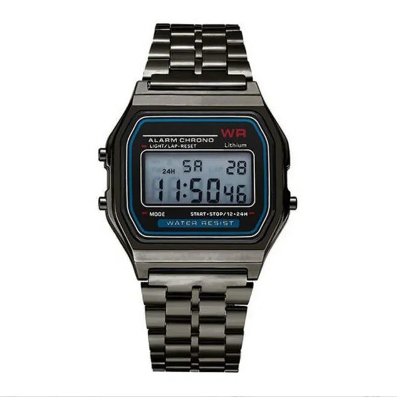 Vintage LED Digital Unisex Sports Wristwatch