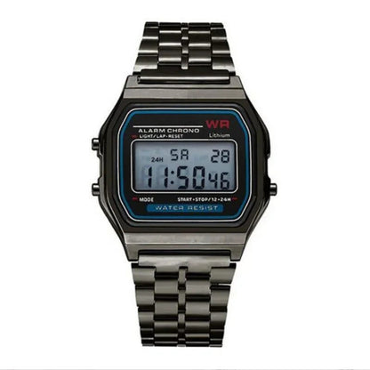 Vintage LED Digital Unisex Sports Wristwatch
