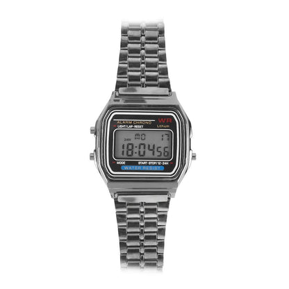 Unisex Vintage LED Digital Sports Wristwatch