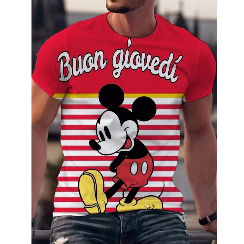Men's Vintage Mickey Mouse Oversized T-Shirt