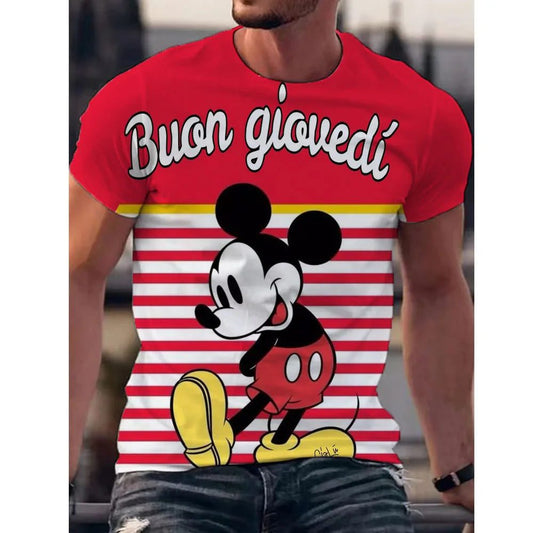 Men's Vintage Mickey Mouse Oversized T-Shirt