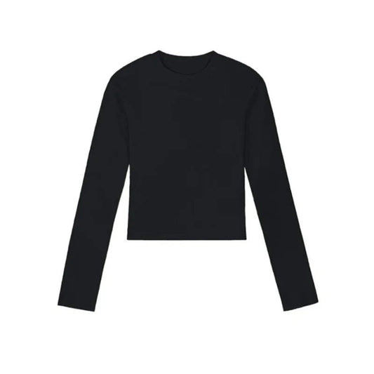 Trendy Long Sleeve Cotton T-Shirts for Women
