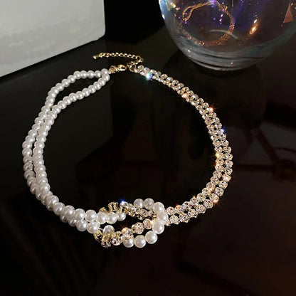 2024 Vintage Pearl Choker Necklace for Women
