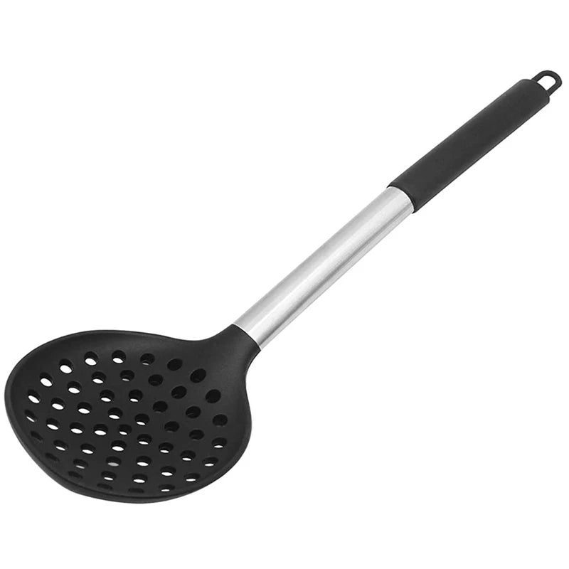 Premium BPA-Free Silicone Slotted Spoon for Cooking