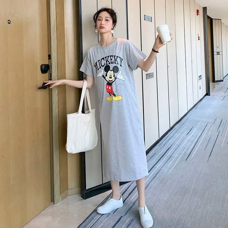 Mickey Graphic T-Shirt Dress for Women