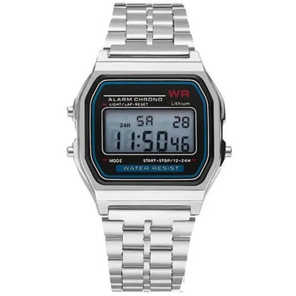 Unisex Vintage LED Digital Sports Wristwatch