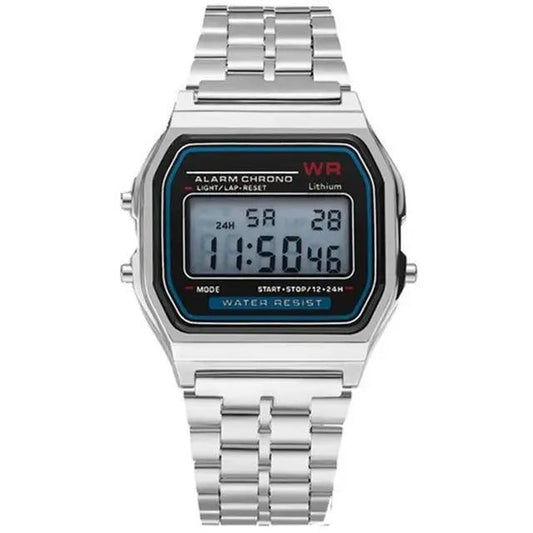 Unisex Vintage LED Digital Sports Wristwatch