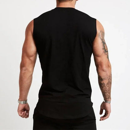Men's Sleeveless Workout Tank Top for Bodybuilding