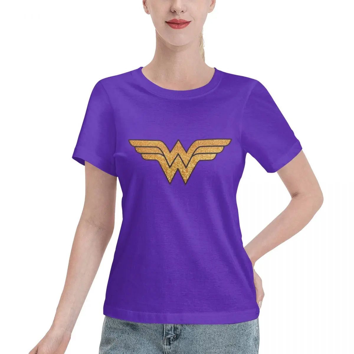 Summer Cotton T-Shirts for Women - Wonder Woman