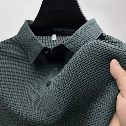 Men's Summer Golf Polo Shirt Ice Silk