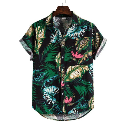 Men's Hawaiian Banana Fruit 3D Printed Shirt