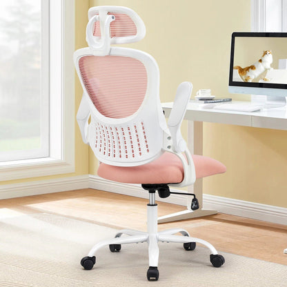 Ergonomic Office Chair with Adjustable Headrest
