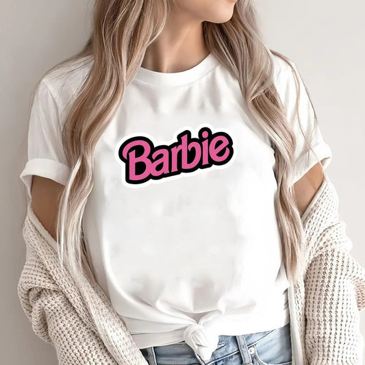 Barbie T-Shirt Women: Soft Cotton Summer Tops for Girls