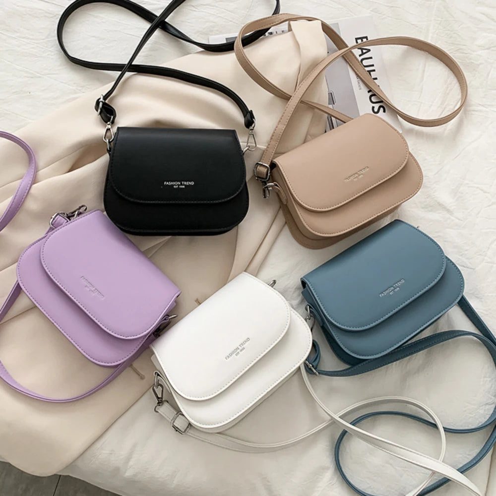 Chic PU Leather Crossbody Bag for Women