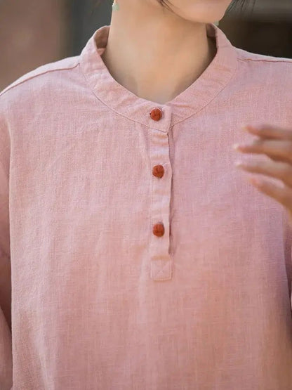 Trendy Long Sleeve Cotton T-Shirts for Women