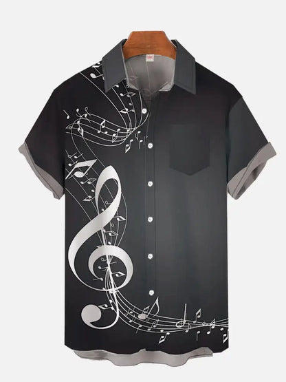 3D Printed Hawaiian Shirt for Men