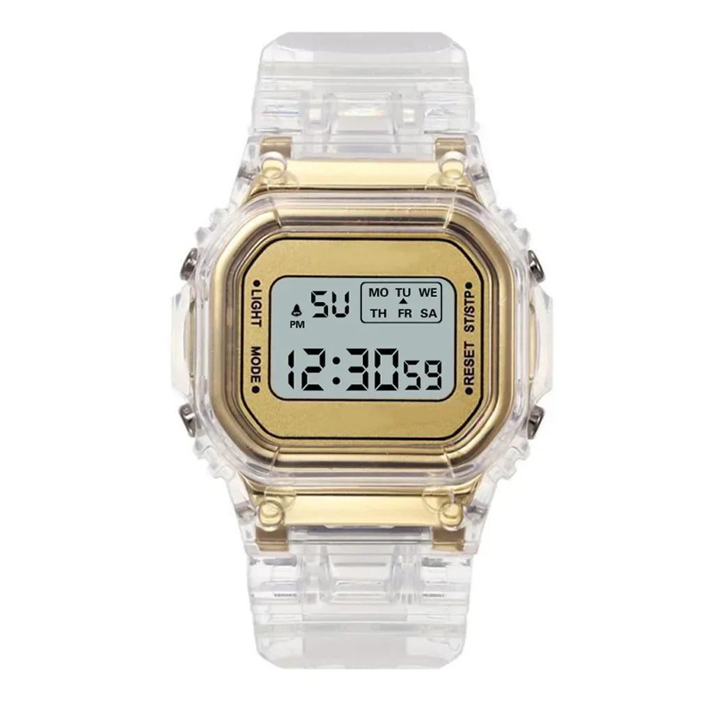 Unisex Waterproof LED Digital Sports Watch