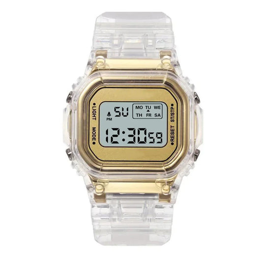 Unisex Waterproof LED Digital Sports Watch