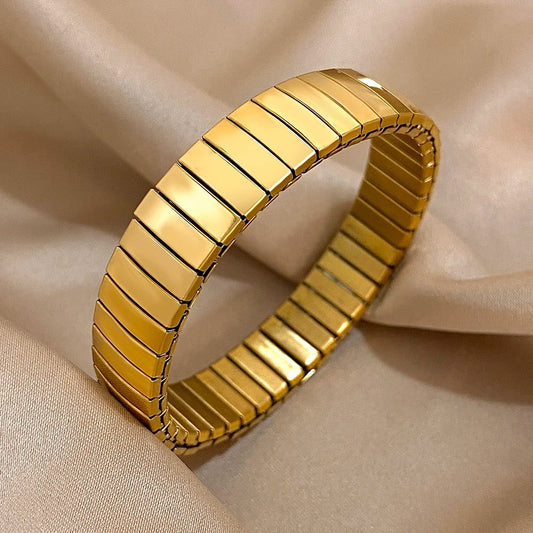 Waterproof Gold Plated Stainless Steel Bracelets