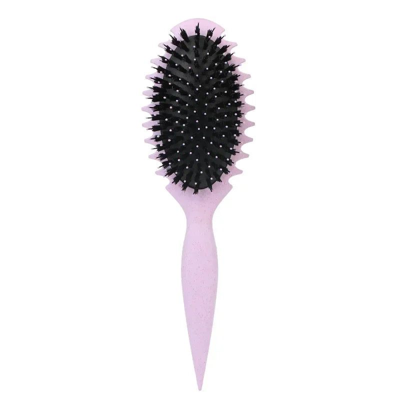 Detangling Boar Bristle Brush for Curly Hair