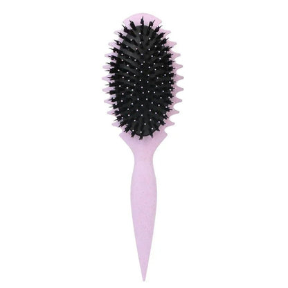Detangling Boar Bristle Brush for Curly Hair