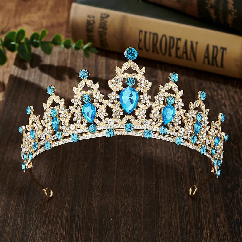 Elegant Rhinestone Tiara for Bridal Hair